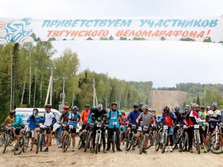 Более 150 спортсменов приняли участие в масштабном веломарафоне «Таежная трасса» в Алтайском крае