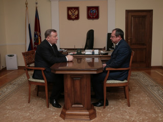 Губернатор Алтайского края обсудил вопросы социально-экономического развития Бийска с исполняющим обязанности главы администрации города