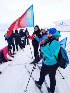 Алтайские поисковики приняли участие в «Ледовом марафоне - 2020», посвященном памяти бойцов сибирских лыжных батальонов