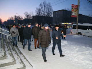 Губернатор Виктор Томенко оценил работы по преодолению последствий снегопадов в Рубцовске